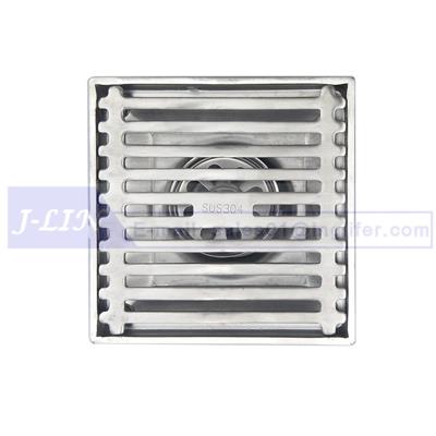 SUS304 Floor Drain Stainless Steel 10×10 - Durable & Practical & Premium Quality - with Removable Strainer